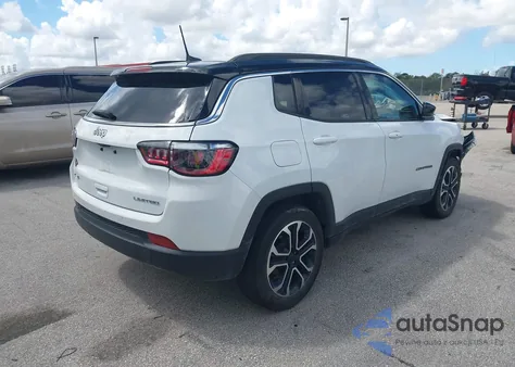 2024 Jeep Compass Limited 4X4 z USA, uszkodzony, nr VIN 3C4NJDCN3RT586811